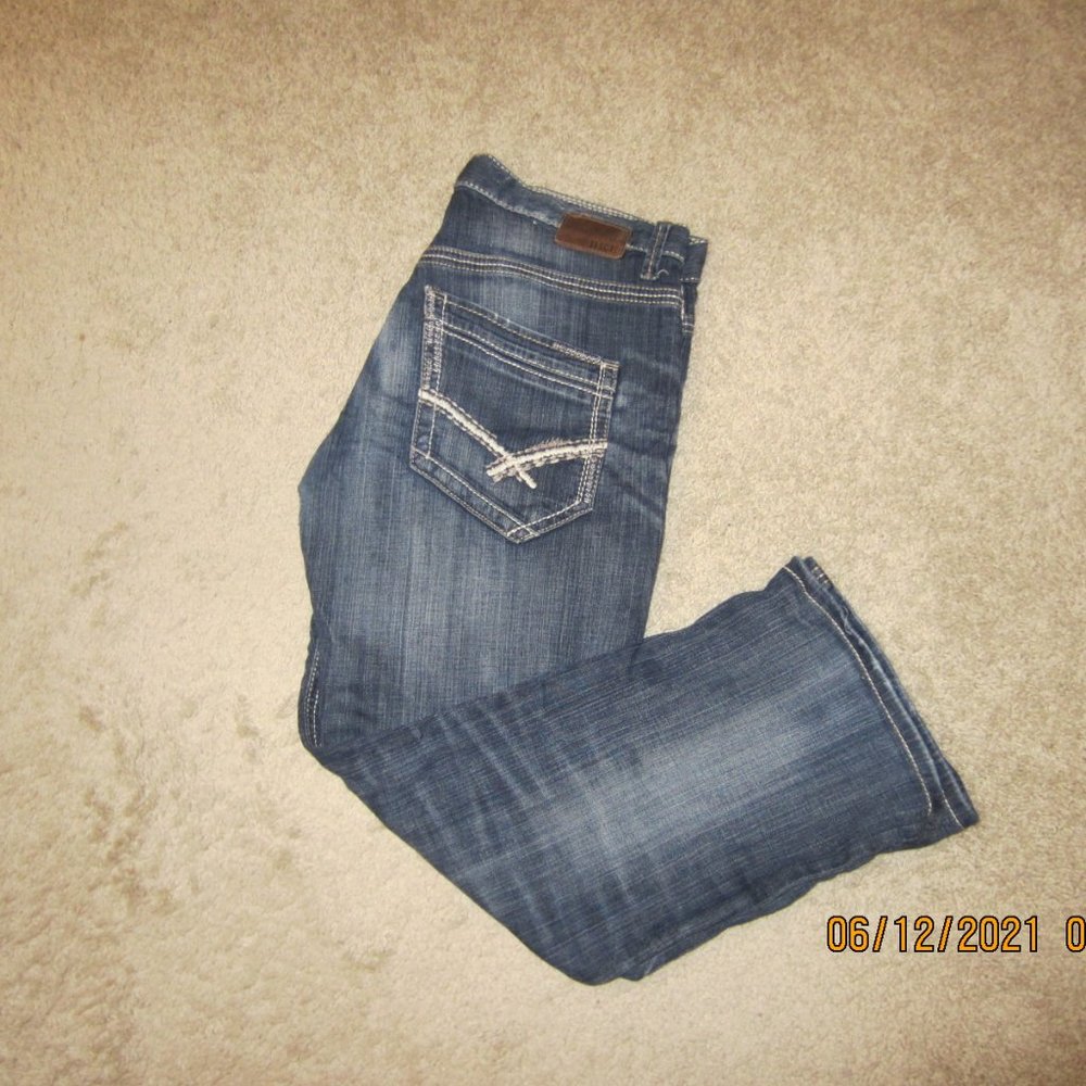 BKE Carter  34R Straight Relaxed Fit Medium Wash